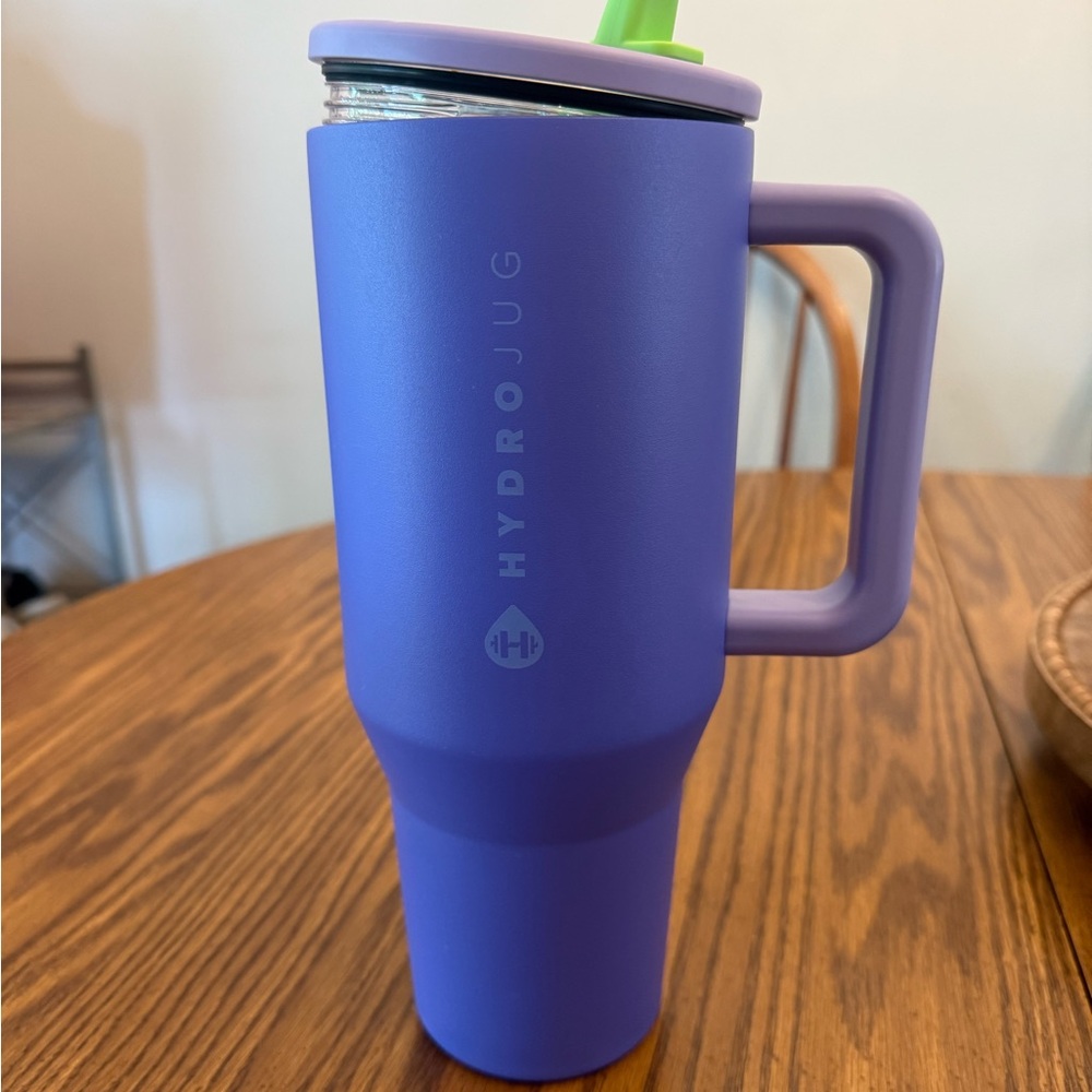 HydroJug Green and Purple Bottle
